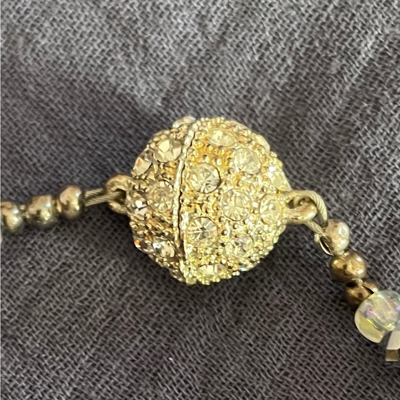 Beautiful Handmade Crystal Necklace and Earring Set - Picture 3 of 4